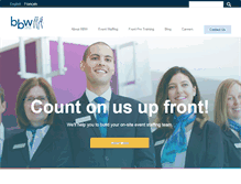 Tablet Screenshot of bbwinternational.com